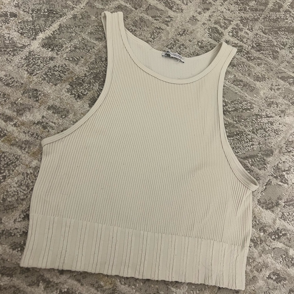 Zara Cropped Tank Top